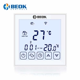 Beok tds23wifi Digitaler Unterputz Raumthermostat per App Programmierbarem Fußbodenheizungs-Temperaturregler Mit Touchscreen 16A 220V - 1