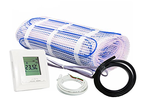 Elektrische Fußbodenheizung Komplett-Set 150W/m² - Für Laminat, Parkett, Vinyl