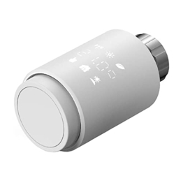 essentials Smart Home Solutions – Bluetooth Heizkörperthermostat Round für eine smarte Temperatursteuerung per App – Heizungsthermostat mit Frostschutzautomatik, Fenster-offen-Funktion, - 1