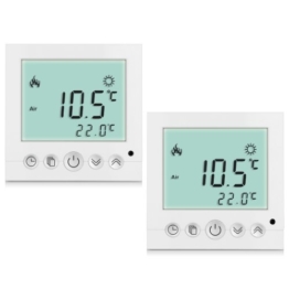 High Quality BYC16.H3 16A White Backlight LCD Display Thermostat Temperature Controller Indicator (2pc in Lieferumfang) -