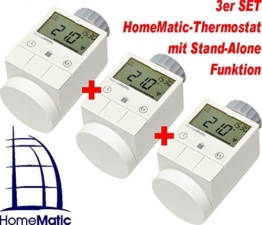 HomeMatic Funk-Heizkörperthermostat 3er Set -