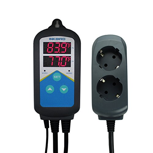 12V/24V/110V-220V Thermostat Dual LED Temperature Controller NTC Probe - View #11