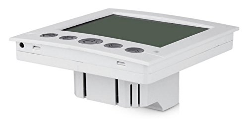 Raumthermostat Thermostat programmierbar Digital weiße Hintergrundbeleuchtung #831 SM-PC® 