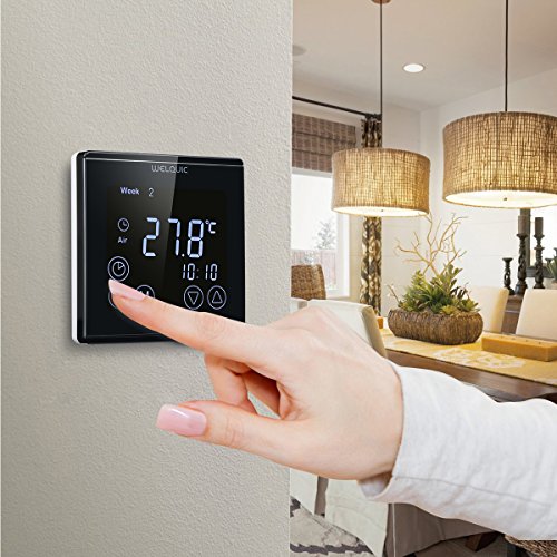 Programmierbares Thermostat Für Fußbodenheizung - 16A Mit IP20 Schutz